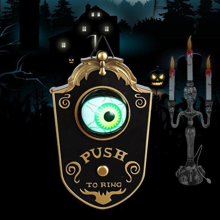 One-Eyed Luminous Glowing Halloween Doorbell | Stornfield