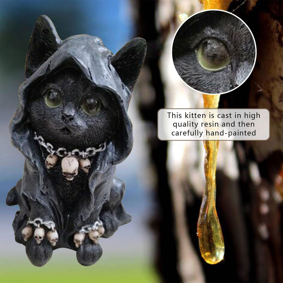 Resin Stornfieldack Cat Statue Decor | Stornfield
