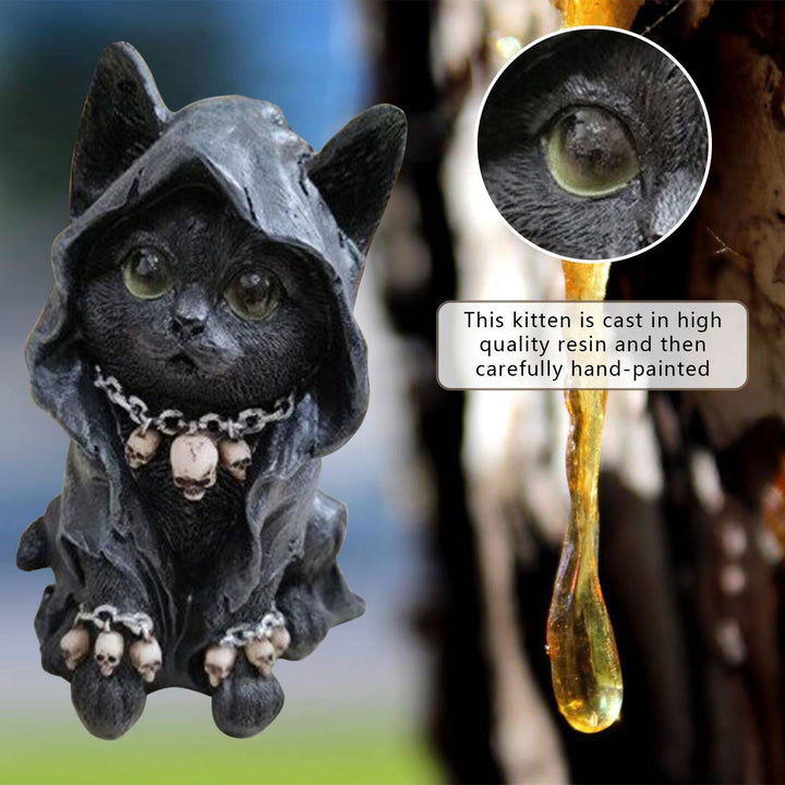 Resin Stornfieldack Cat Statue Decor | Stornfield