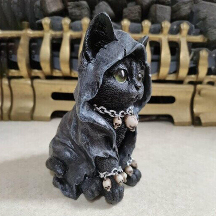 Resin Stornfieldack Cat Statue Decor | Stornfield