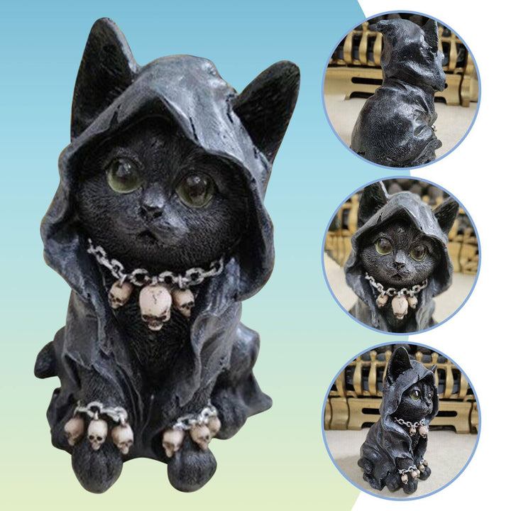 Resin Stornfieldack Cat Statue Decor | Stornfield