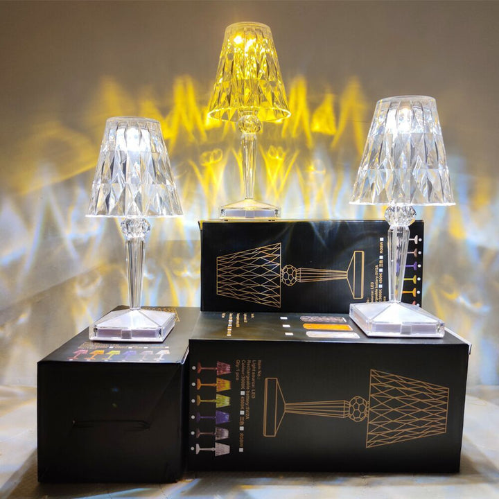 Diamond Acrylic TaStornfielde Lamp | Stornfield