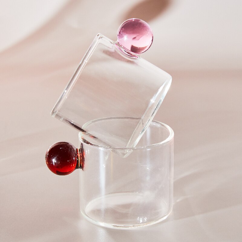 Globe Handle Glass Espresso Cup | Stornfield