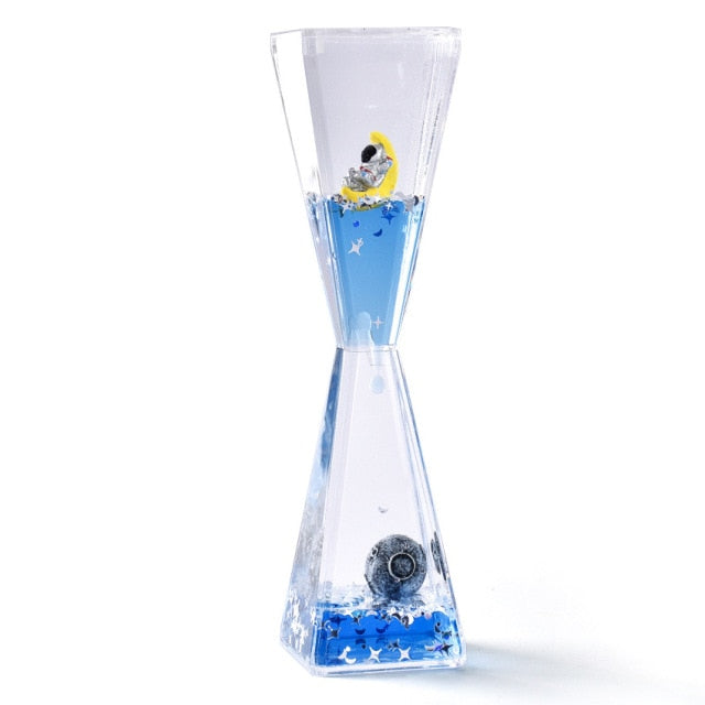 Quicksand Bottle Liquid Hourglass | Stornfield