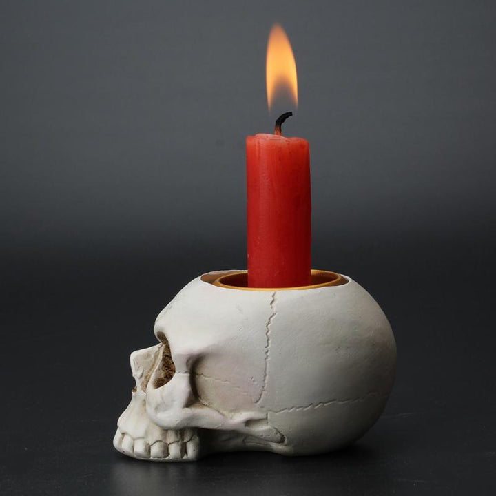Mini Skull Head Candle Holder Mold | Stornfield