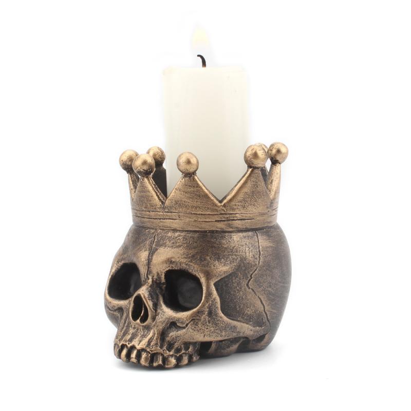 Mini Skull Head Candle Holder Mold | Stornfield