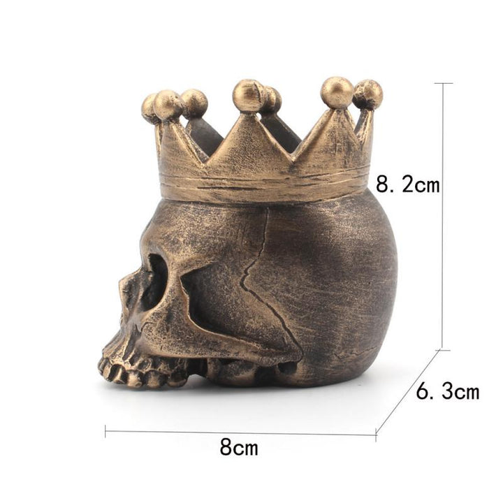 Mini Skull Head Candle Holder Mold | Stornfield