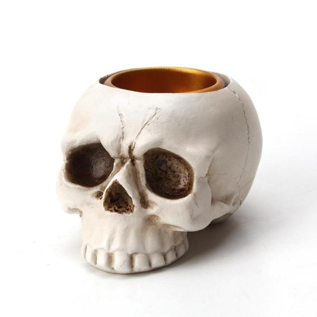 Mini Skull Head Candle Holder Mold | Stornfield