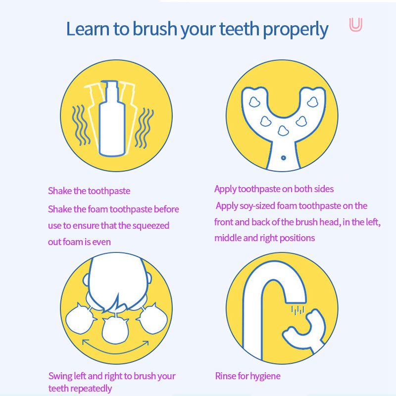Kid U-Shaped Toothbrush | Stornfield