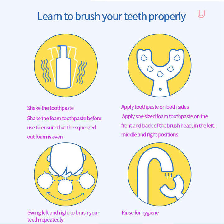 Kid U-Shaped Toothbrush | Stornfield