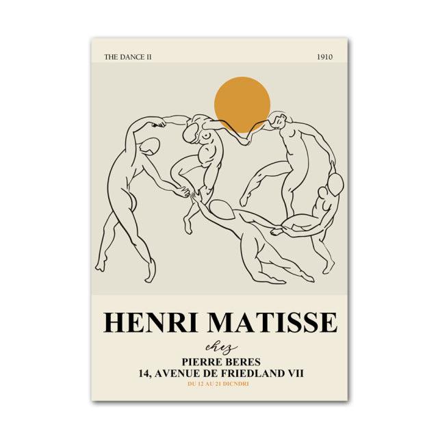 Stornfield | Henri Matisse Picasso Abstract Canvas