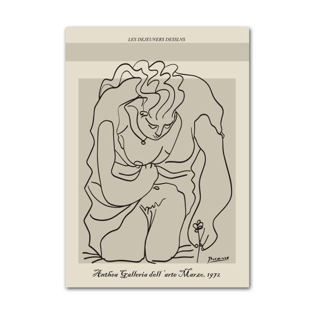 Stornfield | Henri Matisse Picasso Abstract Canvas