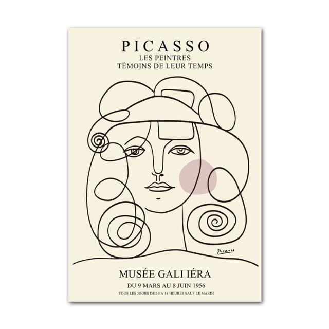 Stornfield | Henri Matisse Picasso Abstract Canvas