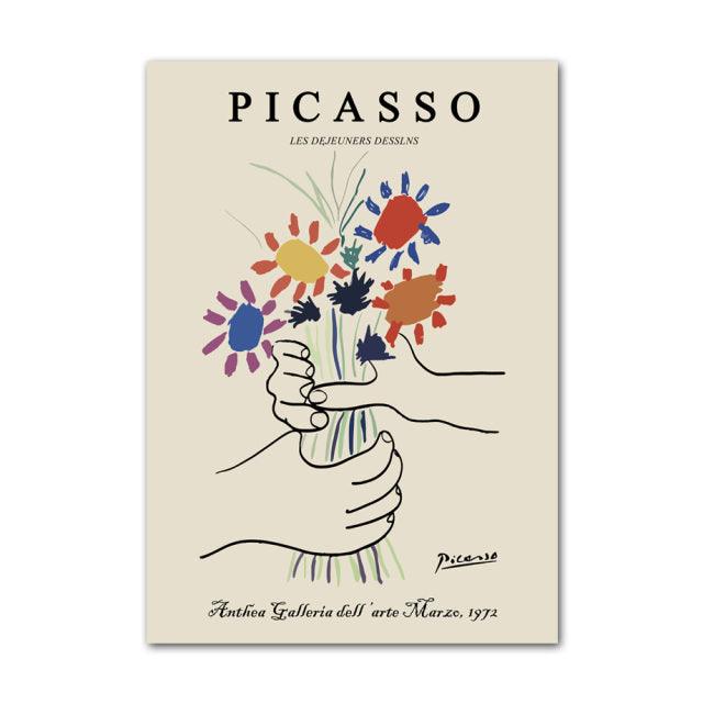 Stornfield | Henri Matisse Picasso Abstract Canvas