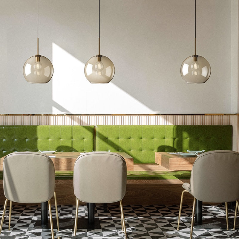 Modern Glass Hanging Lamps | Stornfield