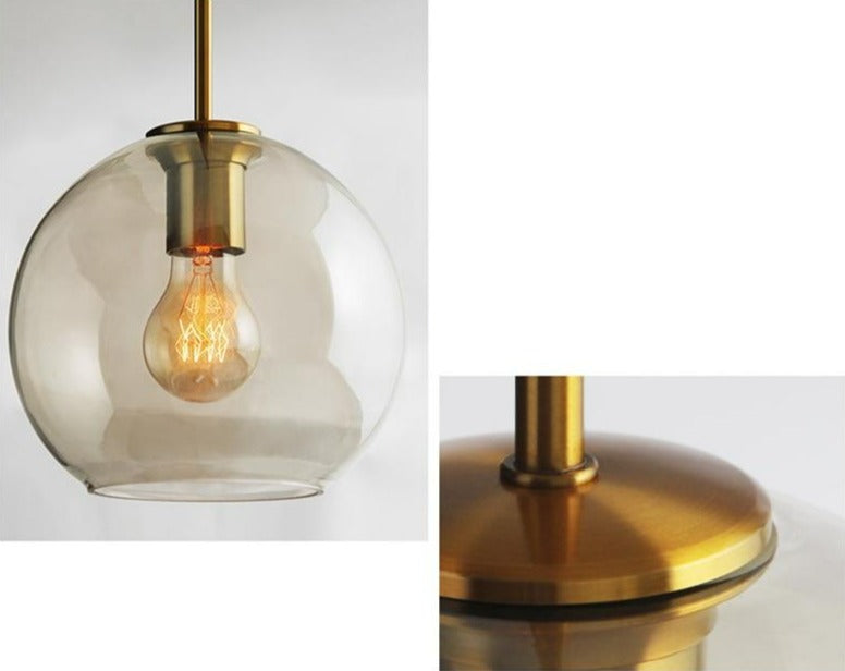 Modern Glass Hanging Lamps | Stornfield