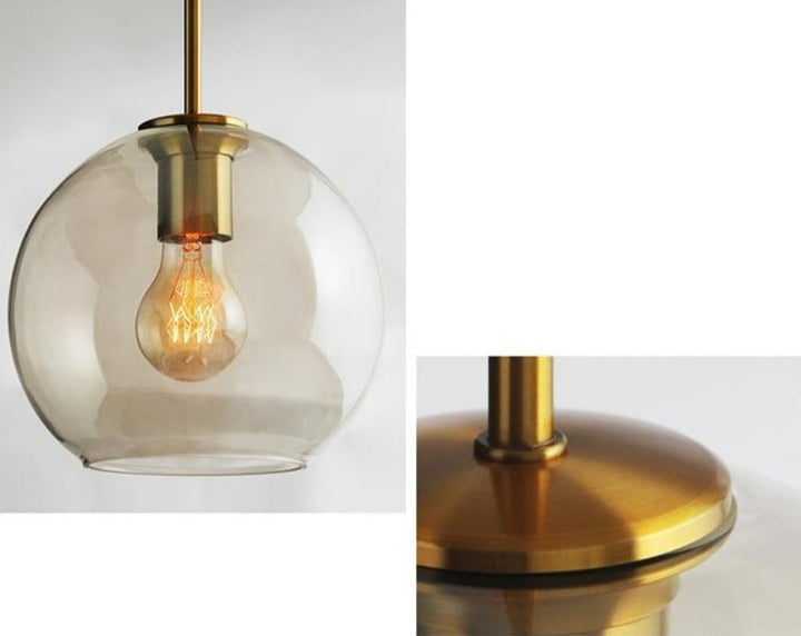 Modern Glass Hanging Lamps | Stornfield