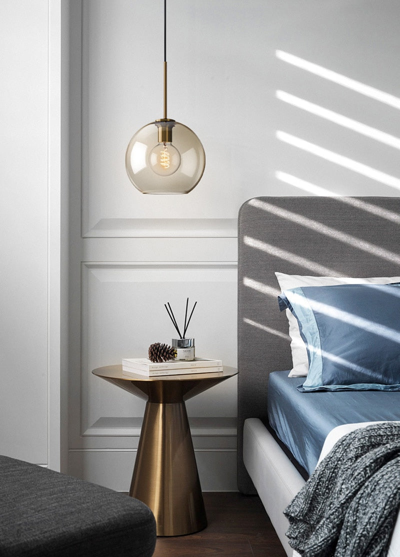 Modern Glass Hanging Lamps | Stornfield