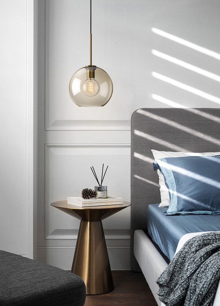 Modern Glass Hanging Lamps | Stornfield