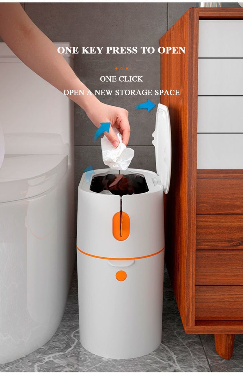 Automatic Easy Packaging Smart Trash Can | Stornfield