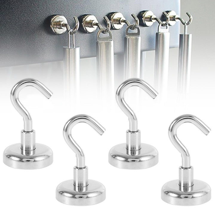 4Pcs Strong Magnetic Hooks | Stornfield