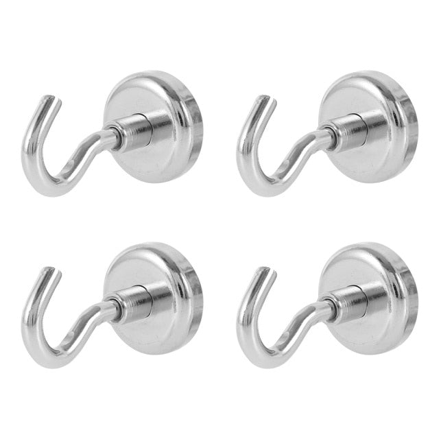 4Pcs Strong Magnetic Hooks | Stornfield