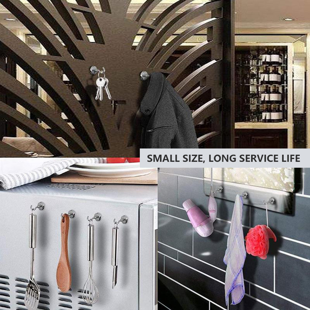 4Pcs Strong Magnetic Hooks | Stornfield