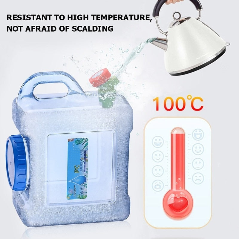 Portable Travel Camping Water Container with Faucet | Stornfield