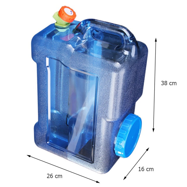 Portable Travel Camping Water Container with Faucet | Stornfield