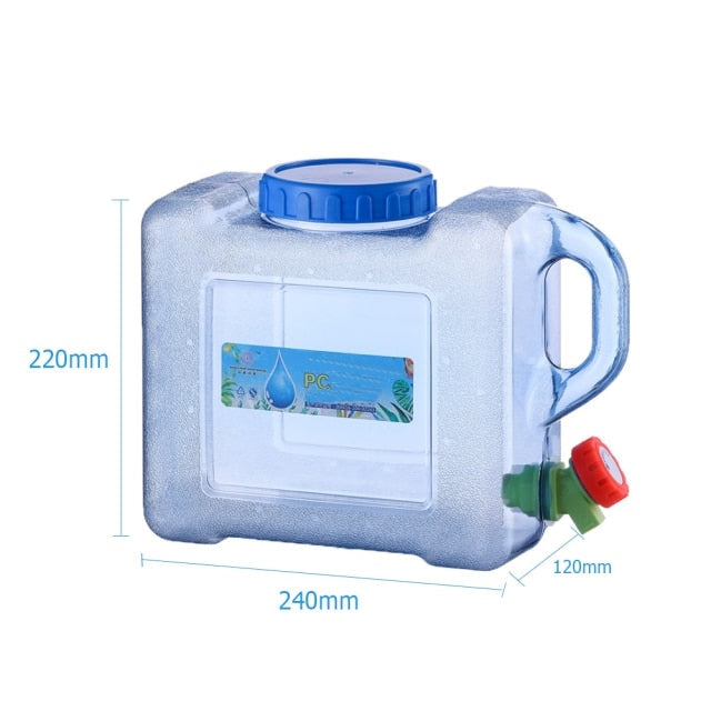 Portable Travel Camping Water Container with Faucet | Stornfield