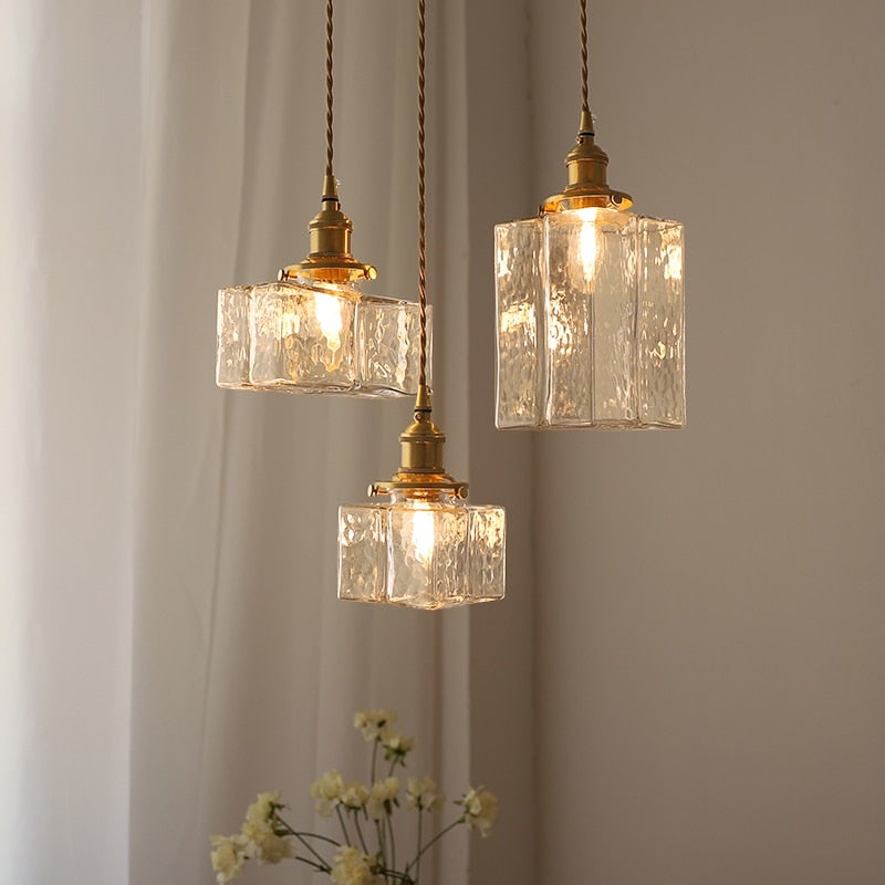 Whitley - Vintage Glass Hanging Lamps | Stornfield