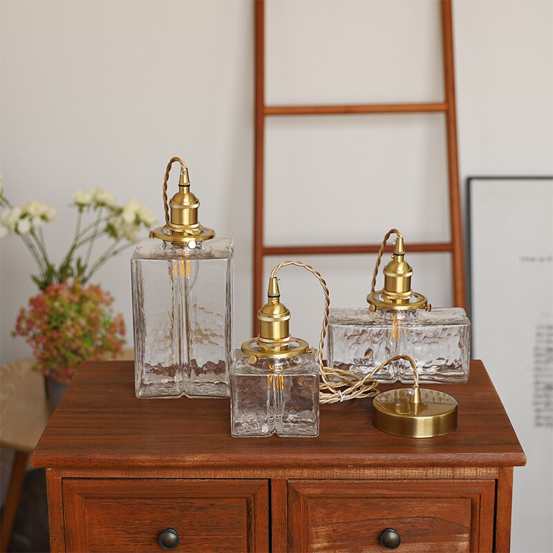 Whitley - Vintage Glass Hanging Lamps | Stornfield