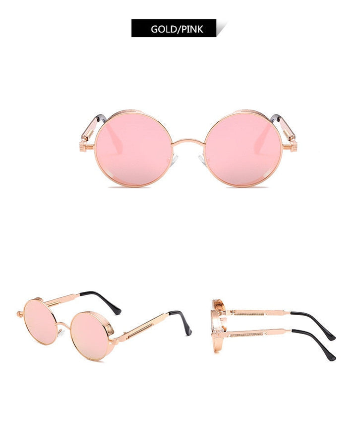 Creative Round Retro Round Metal Sunglasses | Stornfield