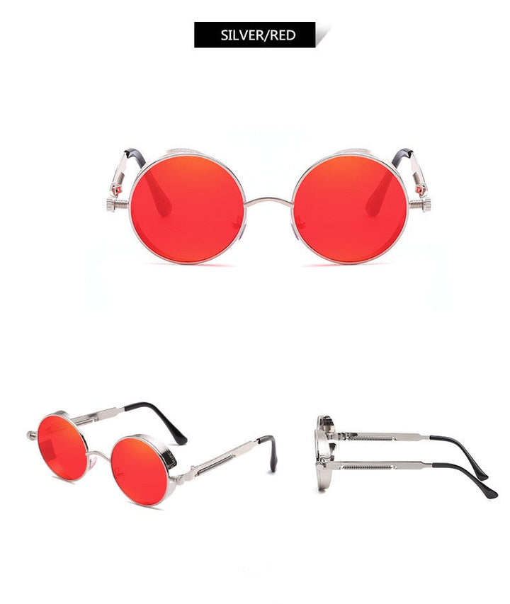 Creative Round Retro Round Metal Sunglasses | Stornfield