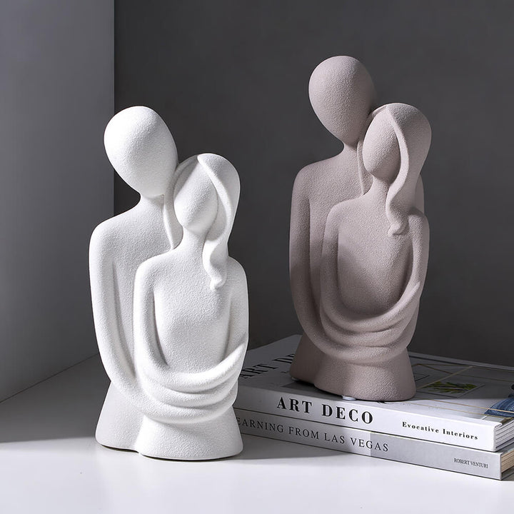 Nordic Abstract Thinker Resin Statue Sculpture | Stornfield
