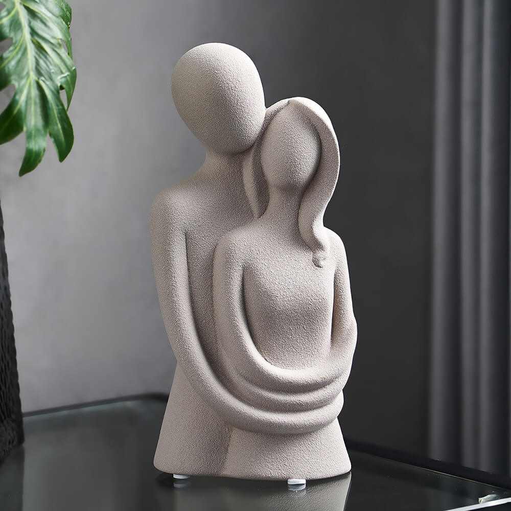 Nordic Abstract Thinker Resin Statue Sculpture | Stornfield