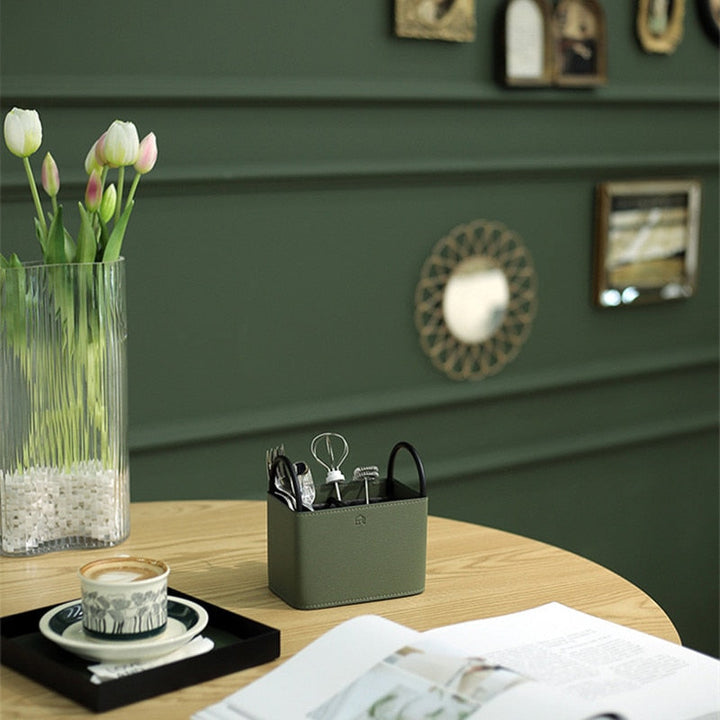Stornfield | Oslo Leather Storage Basket