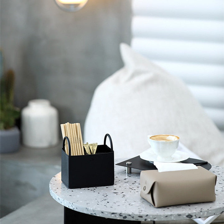 Stornfield | Oslo Leather Storage Basket