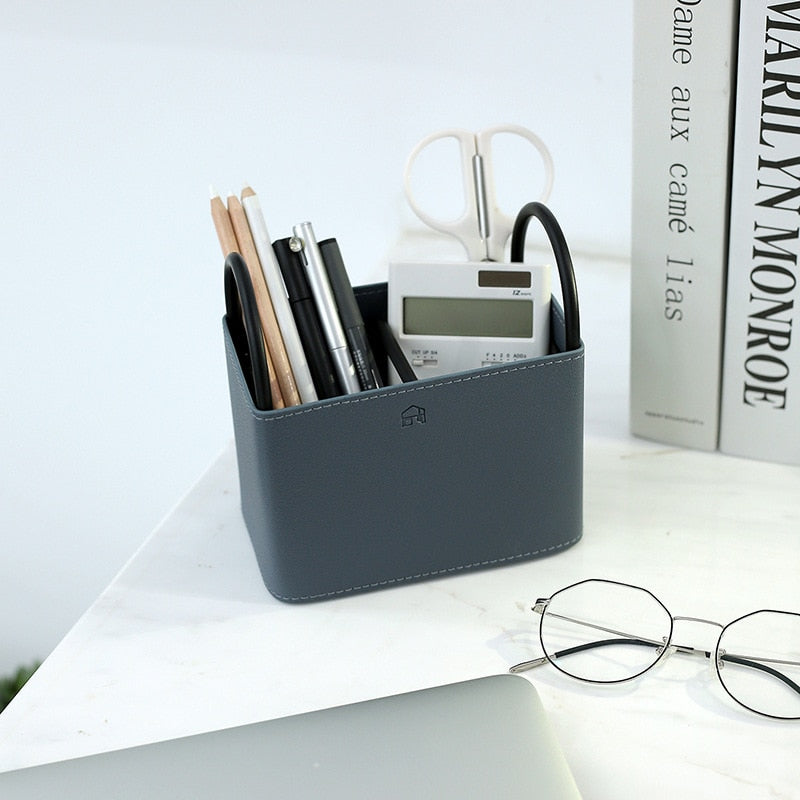 Stornfield | Oslo Leather Storage Basket