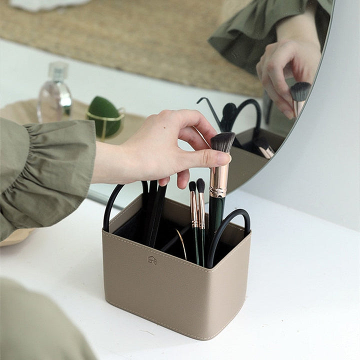 Stornfield | Oslo Leather Storage Basket