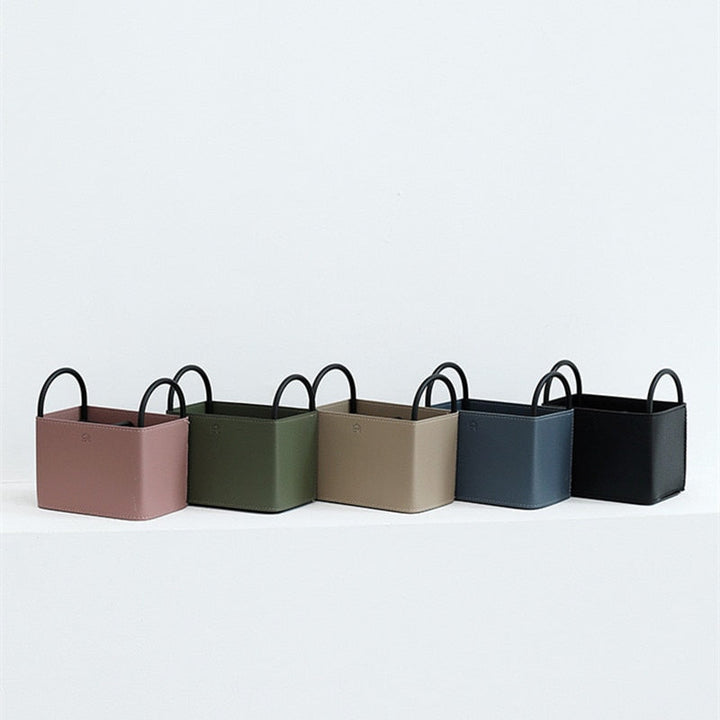 Stornfield | Oslo Leather Storage Basket