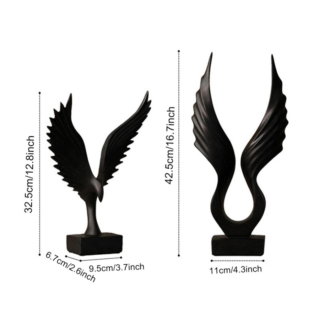 Angel Wings Sculpture Home Decor | Stornfield