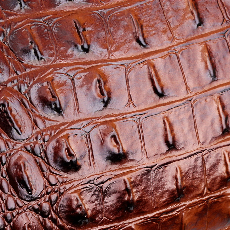 Stornfield | Crocodile Leather Bag – with hand-finished details