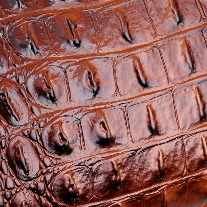 Stornfield | Crocodile Leather Bag – with hand-finished details