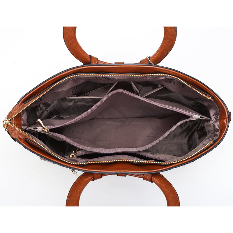 Stornfield | Crocodile Leather Bag – with hand-finished details