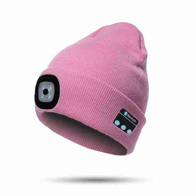 Unisex Bluetooth Speaker Headlamp Beanie Hat | Stornfield