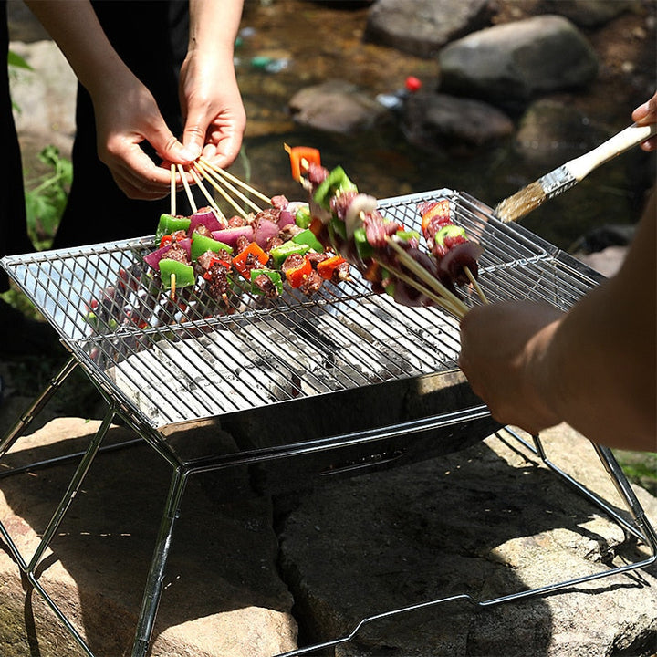 Foldable Portable Mini Travel Camping Grill | Stornfield