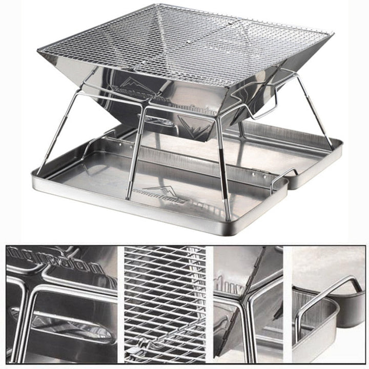 Foldable Portable Mini Travel Camping Grill | Stornfield