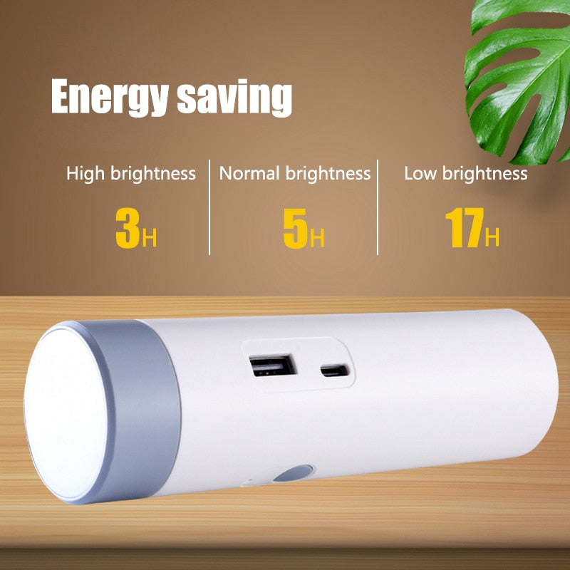 LED Mini RechargeaStonrfielde Power Bank Desk Lamp | Stonrfield