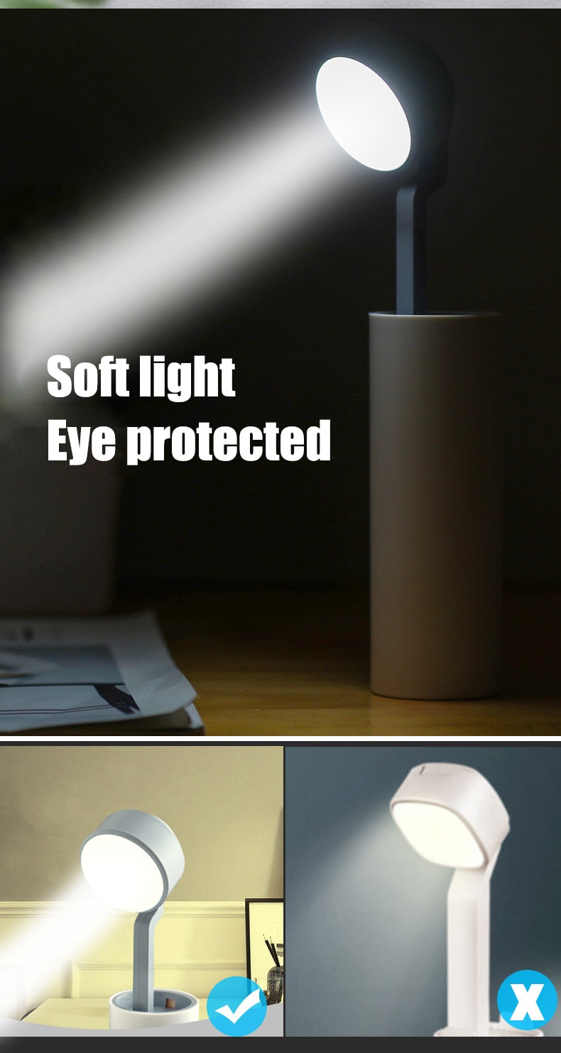 LED Mini RechargeaStonrfielde Power Bank Desk Lamp | Stonrfield